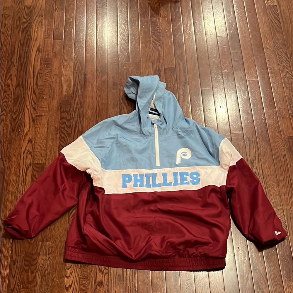 New Era Phillies Colorblock Hoodie
